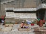 Les and Sarah in the Sherd yard.JPG - Les and Sarah in the Sherd Yard